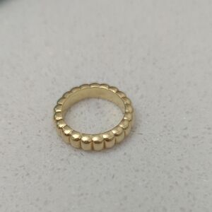 Mejuri Gold Beaded Stack Ring